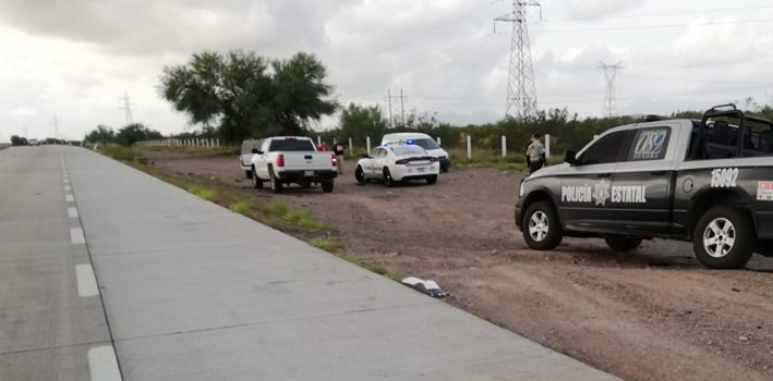 Hombre es atacado a balazos en el tramo carretero Guaymas-Hermosillo