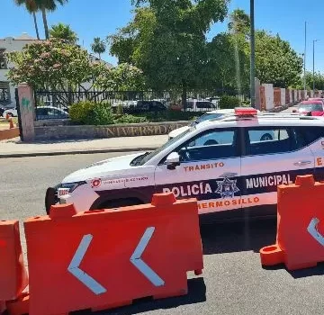 Tránsito puede sancionar a conductores con placas desactualizadas en Hermosillo