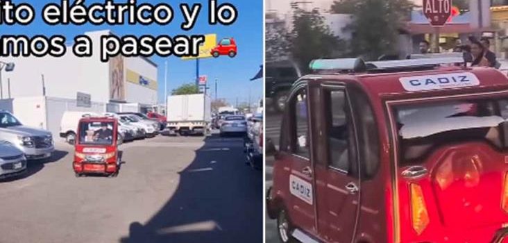 Minghong A1 Pro, el pequeño auto eléctrico chino pasea por las calles