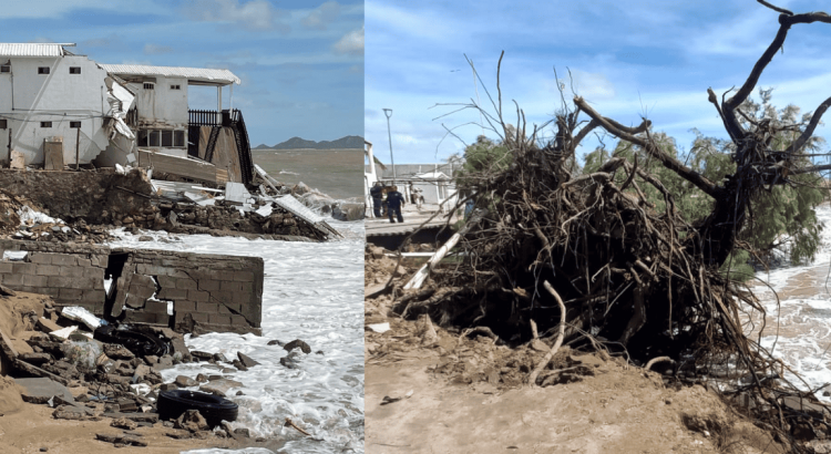 Los daños que dejó ‘Hilary’ sobre la Costa de Hermosillo