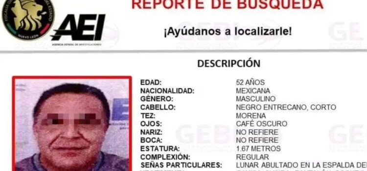 Desaparecido y encontrado… con su amante