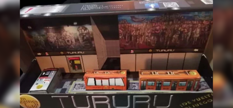 «Tururú»: el juego de mesa que convierte la experiencia del Metro de la CDMX en diversión