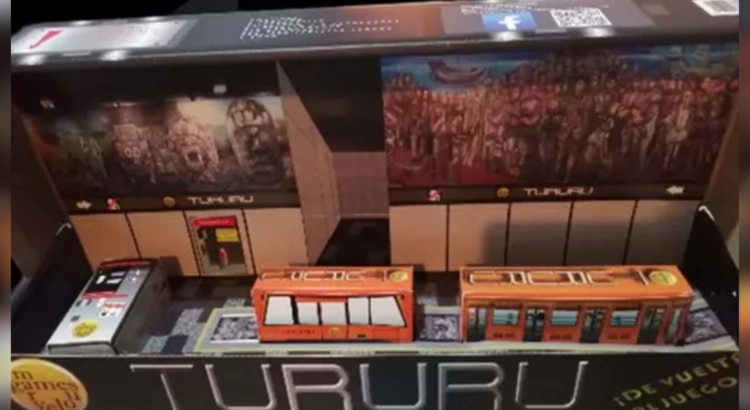 «Tururú»: el juego de mesa que convierte la experiencia del Metro de la CDMX en diversión