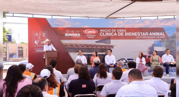 Arranca construcción de la Clínica de Bienestar Animal en Sonora