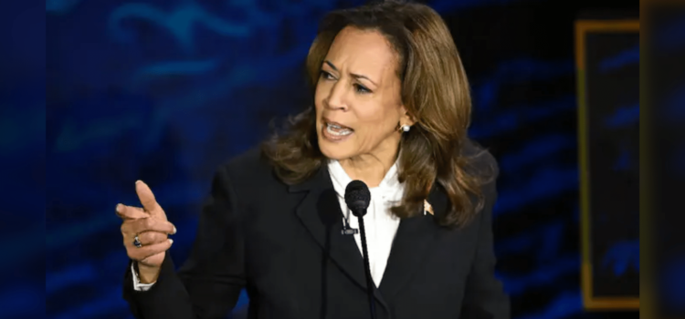 Kamala Harris arrincona a Donald Trump en primer debate