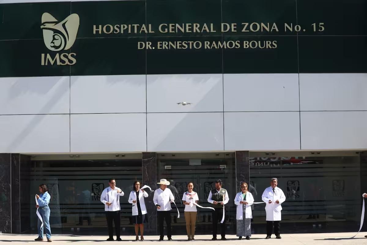 Inaugura Claudia Sheinbaum en Hermosillo hospital universitario del IMSS “Doctor Ernesto Ramos Bours”
