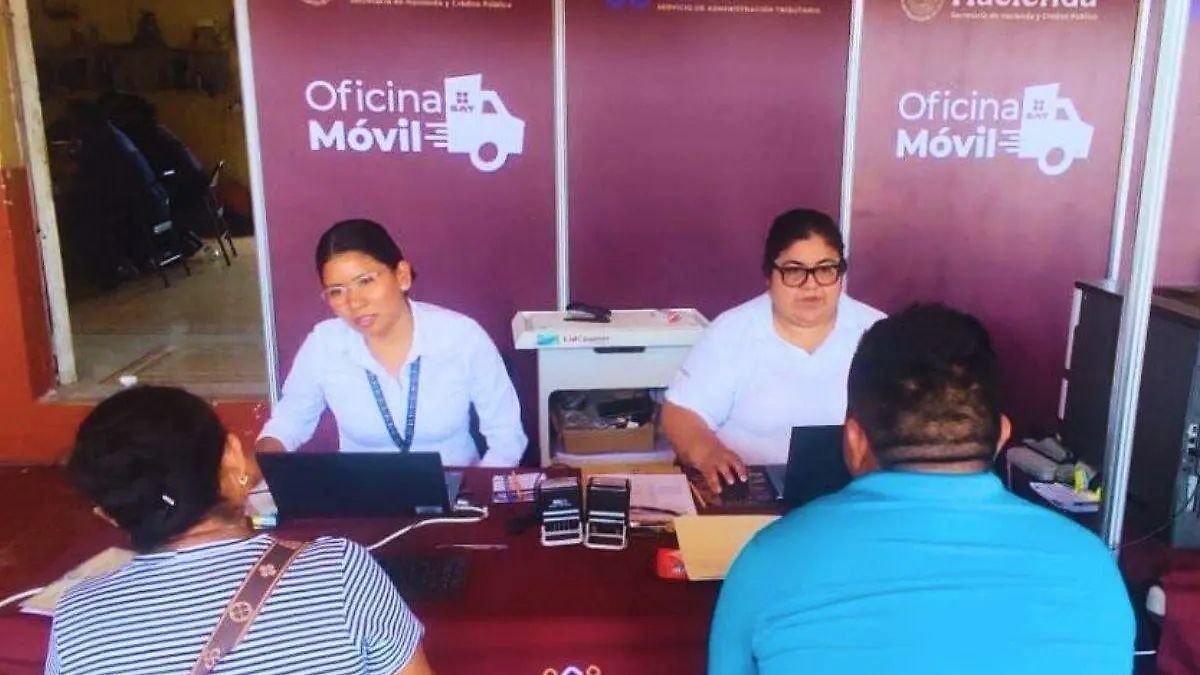 SAT lleva Oficina Móvil a municipios de Sonora para acercar trámites y servicios fiscales